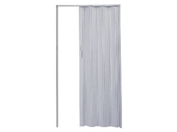 Porta Sanfonada PVC 72x2 ,10 Cinza Plasflex