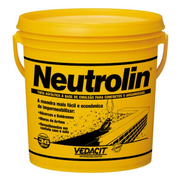 NEUTROLIN PARA IMPERMEABILIZAÇAO BALDRAME 3,6 LITROS OTTO B