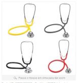 Estetoscópio duplo vária cores