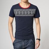 Moda Luxo: Camiseta em Algodão. Frete Grátis.