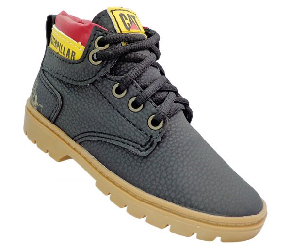 Bota Infantil Caterpillar Preto