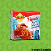 Pudim Chocolate Zero Açúcar 30 Gramas Lowçúcar