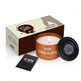 Vela Hidratante Beijável Gourmet Chocolate - 50g