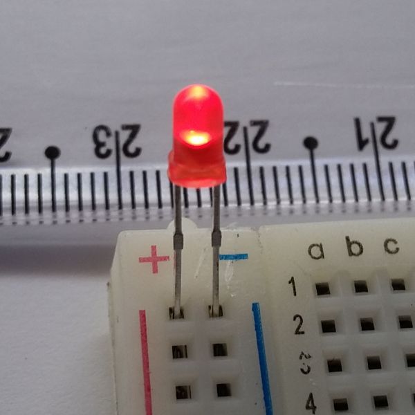 LED Vermelho 3mm