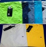 24 Camisetas só com Logo Gola V ou Redonda.