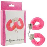 ALGEMA DE METAL PELÚCIA REVESTIDA FUR LOVE CUFFS SEXY IMPORT