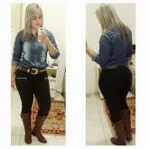 Calça Montaria Detalhe Ziper