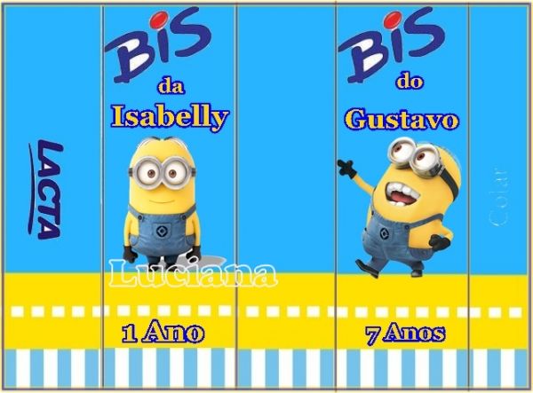 Rótulos personalizados para Bis
