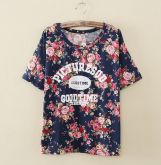 Camiseta Floral