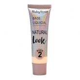 Base Líquida Natural Look Ruby Rose Nude 2