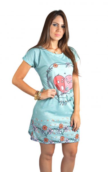 VESTIDO FLAME SUBLIMADO REF.:V700-9