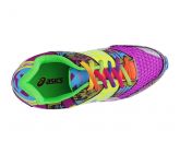 Tênis Feminino Asics Gel Noosa Tri 8 Lilás, Verde e Roxo