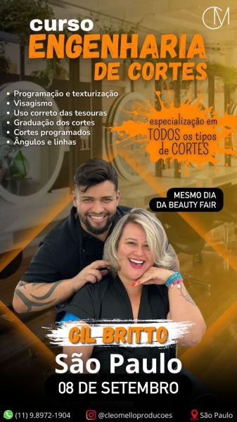 Curso de corte com Gil Brito
