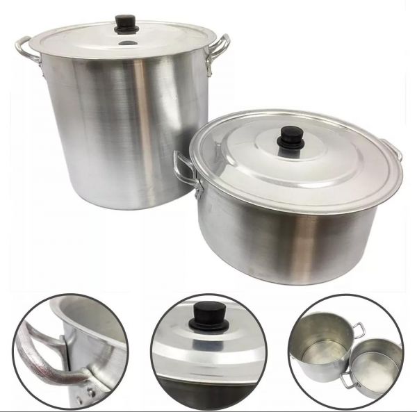 Kit com Uma Caçarola e 1 Caldeirão N30