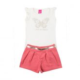 CONJUNTO KIDS BUTTERFLY STRASS