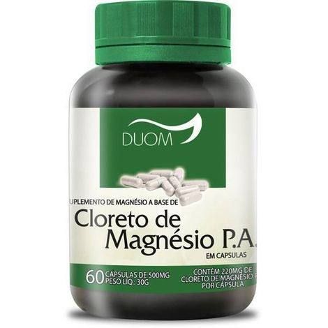 Cloreto de Magnesio 60 caps