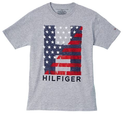 MC3C03- Camiseta Tommy Little Boy Homeroom Cinza Mescla 4 (3-4anos)
