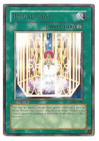 Yu-Gi-Oh Ritual Cage - Rare