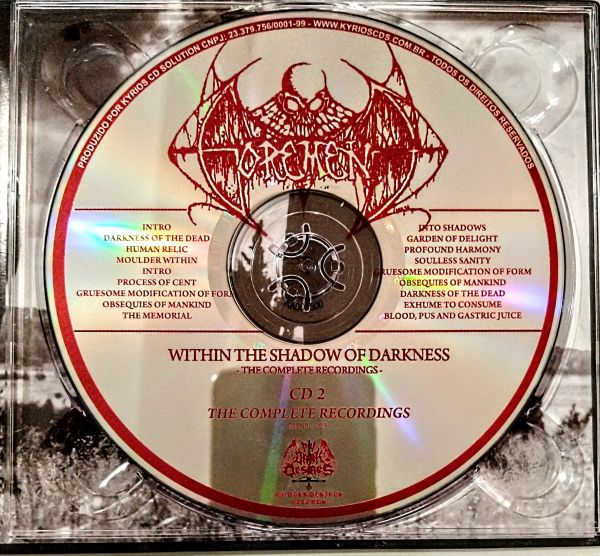Gorement – Within The Shadow Of Darkness (The Complete Recordings) DIGIBOOK 2 CDS