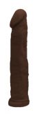 Penis ST 29,0 x 5,5 cm Gigante maciço - CHOCOLATE