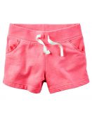 FB1821- Carter's Short French Terry Rosa Neon 24M (18-24meses)