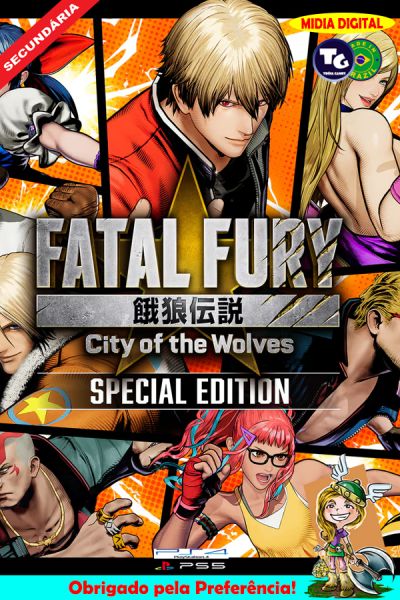 Fatal Fury City of the Wolves Special Edition - Secundária - PS5