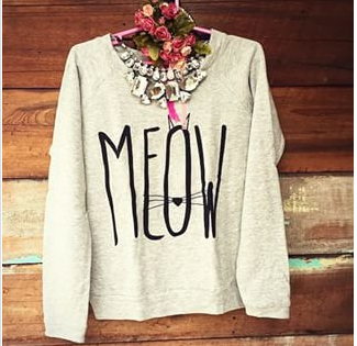 Blusa Meow