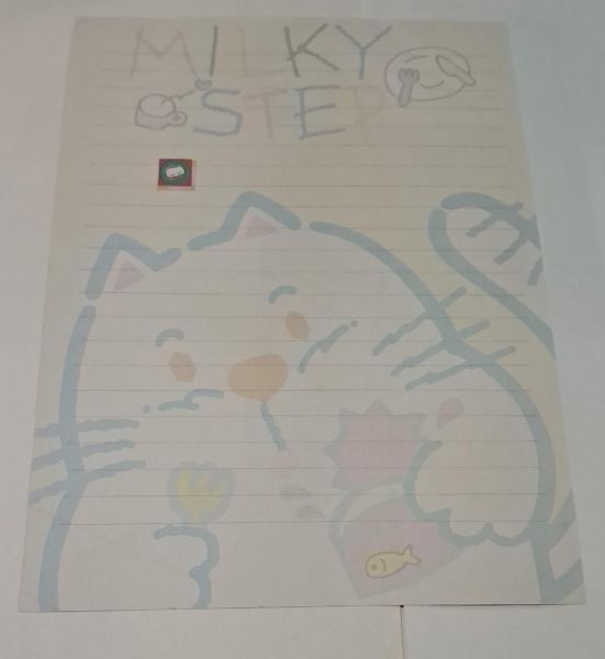 Papel de Carta Milky Step