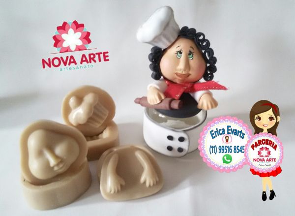 Kit cozinheira tempero