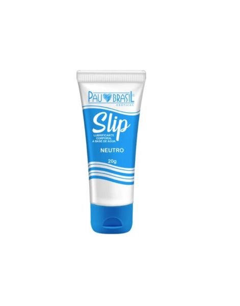 Slip Lubrificante Corporal a Base d’água Neutro 20g Pau Brasil
