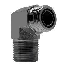 C6-40- Adap. 90º Macho NPT x Macho ORFS