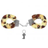 ALGEMA DE METAL PELÚCIA REVESTIDA FUR LOVE CUFFS SEXY IMPORT
