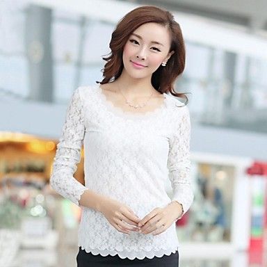 Moda Luxo: Blusa Renda, de Ótima Qualidade. Frete Grátis.