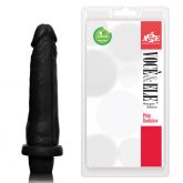 Prótese com vibro  - 18,5x4,5 cm na cor preto