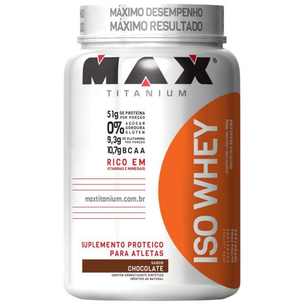 ISO WHEY Max Titanium 900g Chocolate