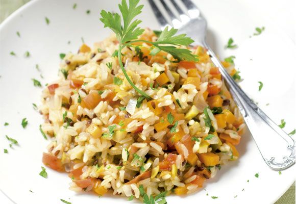 Risoto de Arroz Integral