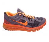 Tênis Nike Air Max 2013 Grafite e Laranja MOD:11739