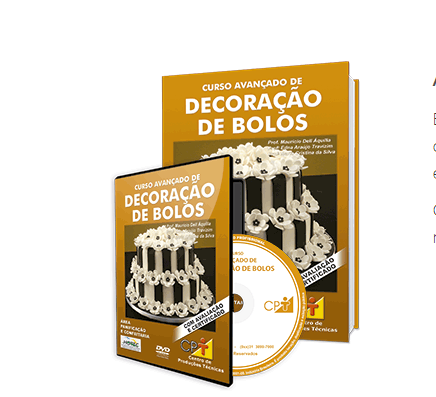 Curso Avançado de Decoração de Bolos