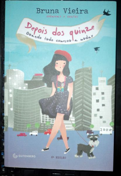 Livro Depois dos quinze - Bruna Vieira