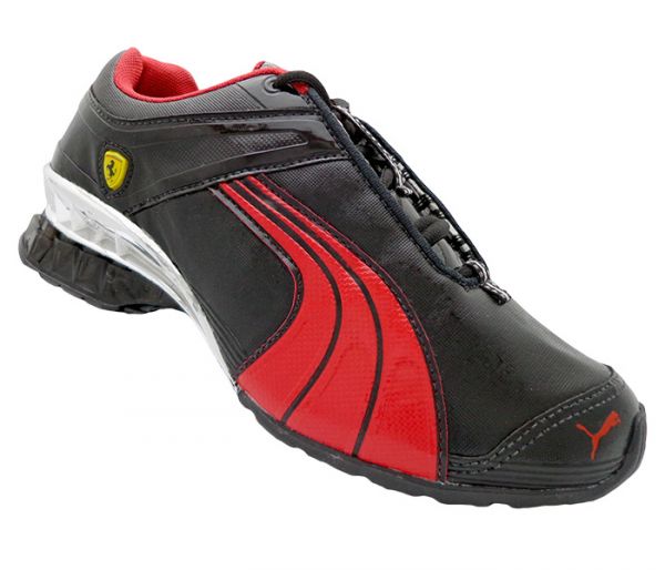 Tênis Puma Ferrari Cell Deka Preto e Vermelho MOD:12877