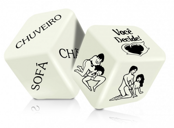 Dados Jogo do Prazer Hot GLOW 2 unidades