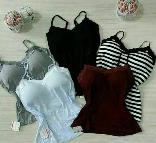 Blusa Regatinha com bojo básica