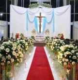 decoração de igreja