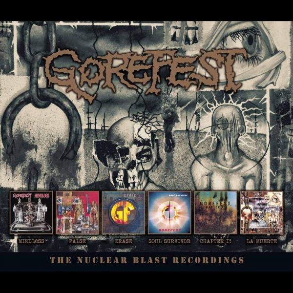 Gorefest - The Nuclear Blast Recordings (Box 06 Cd's - Importado)