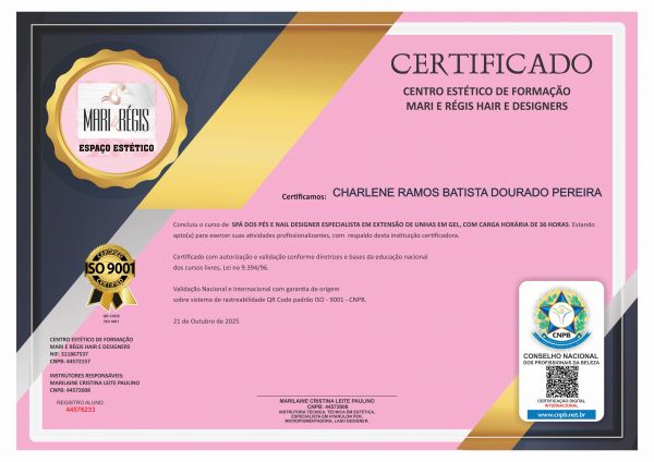 CHARLENE RAMOS BATISTA DOURADO PEREIRA