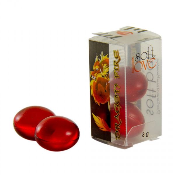 Bolinha Funcional Excitante Dragon Fire 2 unid.