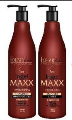 Escova Progressiva ingel maxx Forever liss kit 2x1 litro