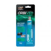 Adesivo de silicone Acetico Multiuso Incolor 50g - Orbi