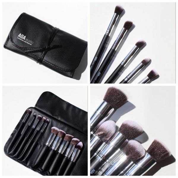 Kit com 10 Pincéis AOA