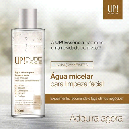 UP! PURE FACE - ÁGUA MICELAR